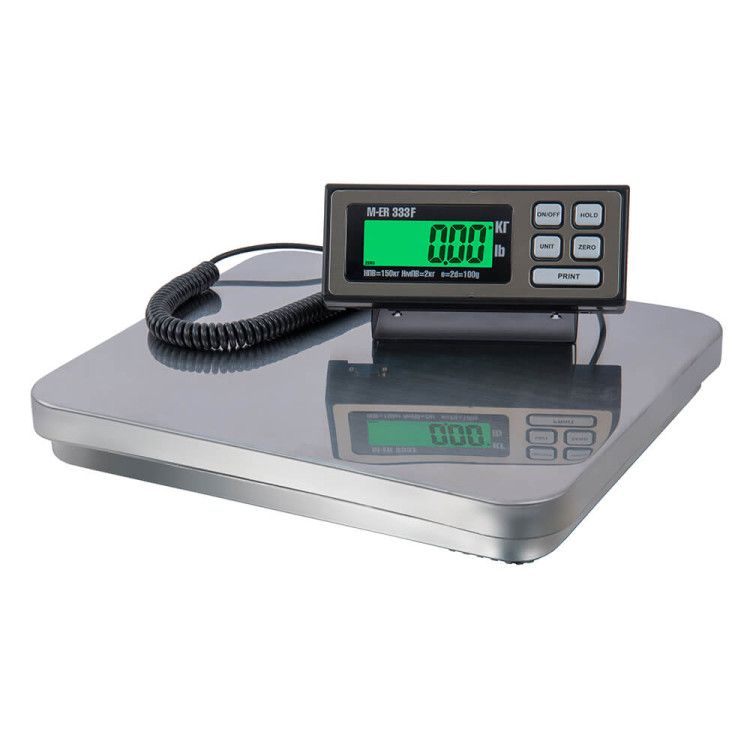 Весы M-ER 333AF-150.50 LCD до 150 кг Фасовочные напольные весы M-ER 333 AF "FARMER" RS-232 LCD до 150 кг