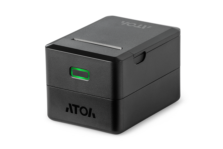 ККТ АТОЛ 35Ф Черный . Без ФН. USB 5.0 Скорость печати	До 100 мм/с
Ресурс печатной головки	50 км
Автоотрез чека	Нет, гребенка
Длина намотки чековой ленты	60 м
Диаметр рулона чековой ленты	60 мм
Ширина чека	57 мм
Передача данных	USB
Беспроводная передача данных	2G/3G, Bluetooth или Wi-Fi (через дополнительный модуль)
Подключение к денежному ящику	RJ-12
Подключение к дисплею покупателя	Нет
Подключение к питанию	9 В, 2 А
Размеры (Д х Ш х В)	95 мм х 84 мм х 128 мм
Вес без чековой ленты	0,42
Цвет корпуса	Черный
Гарантия	12 месяцев